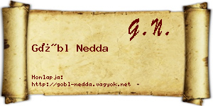 Göbl Nedda névjegykártya